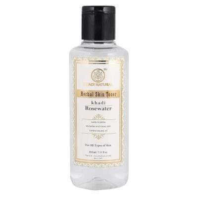 Khadi Natural Skin Toner Rose Water - 210 ML