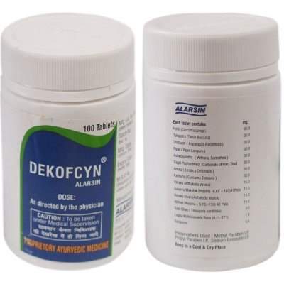 Alarsin Dekofcyn Tablets - 100 Nos