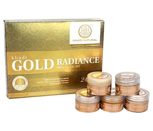 Khadi Natural Gold Mini Facial Kit - 1 NO