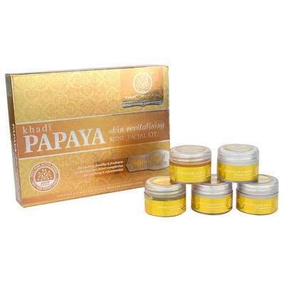 Khadi Natural Papaya Mini Facial Kit - 75GM