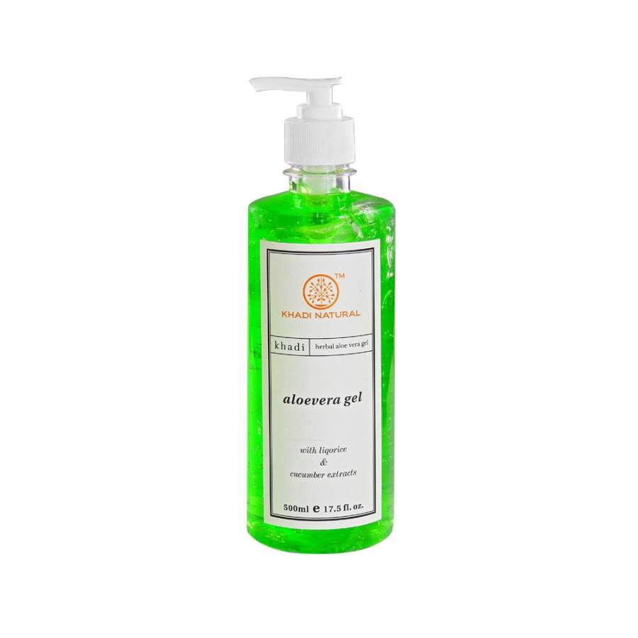 Khadi Natural Aloe vera Gel With Dispenser - 500 ML