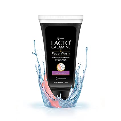 Lacto Calamine Charcoal Face Wash - 100 ML