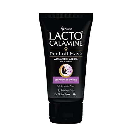 Lacto Calamine Charcoal Face Peel Off Mask - 60 GM