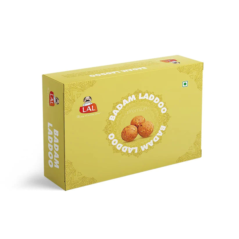 LAL Sweets Badam Laddoo - 400 GM