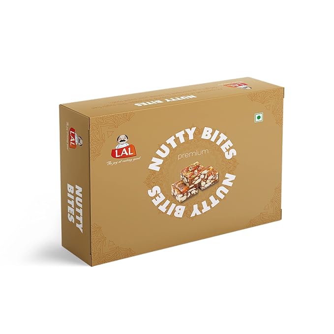 LAL Sweets Sugarless Nutty Bites - 400 GM