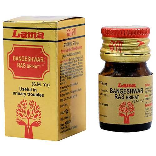 Lama Bangeshwar Ras Brihat with Gold Tablets - 2.5 g