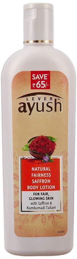 Lever Ayush Fairness Saffron Body Lotion - 300 ML