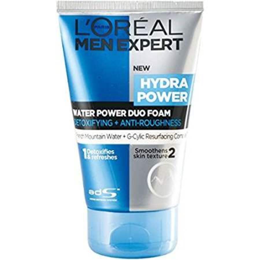 Loreal Paris Men Expert Hydra Power Duo Foam Cleansers - 100 ML