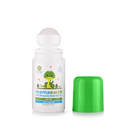 MamaEarth Natural Anti Mosquito Body Roll On - 40 ML