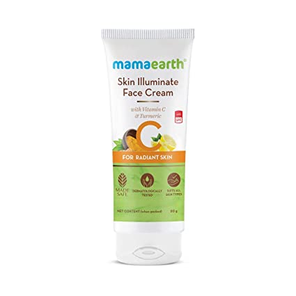 MamaEarth Skin Illuminate Face Cream For Radiant Skin - 80 GM