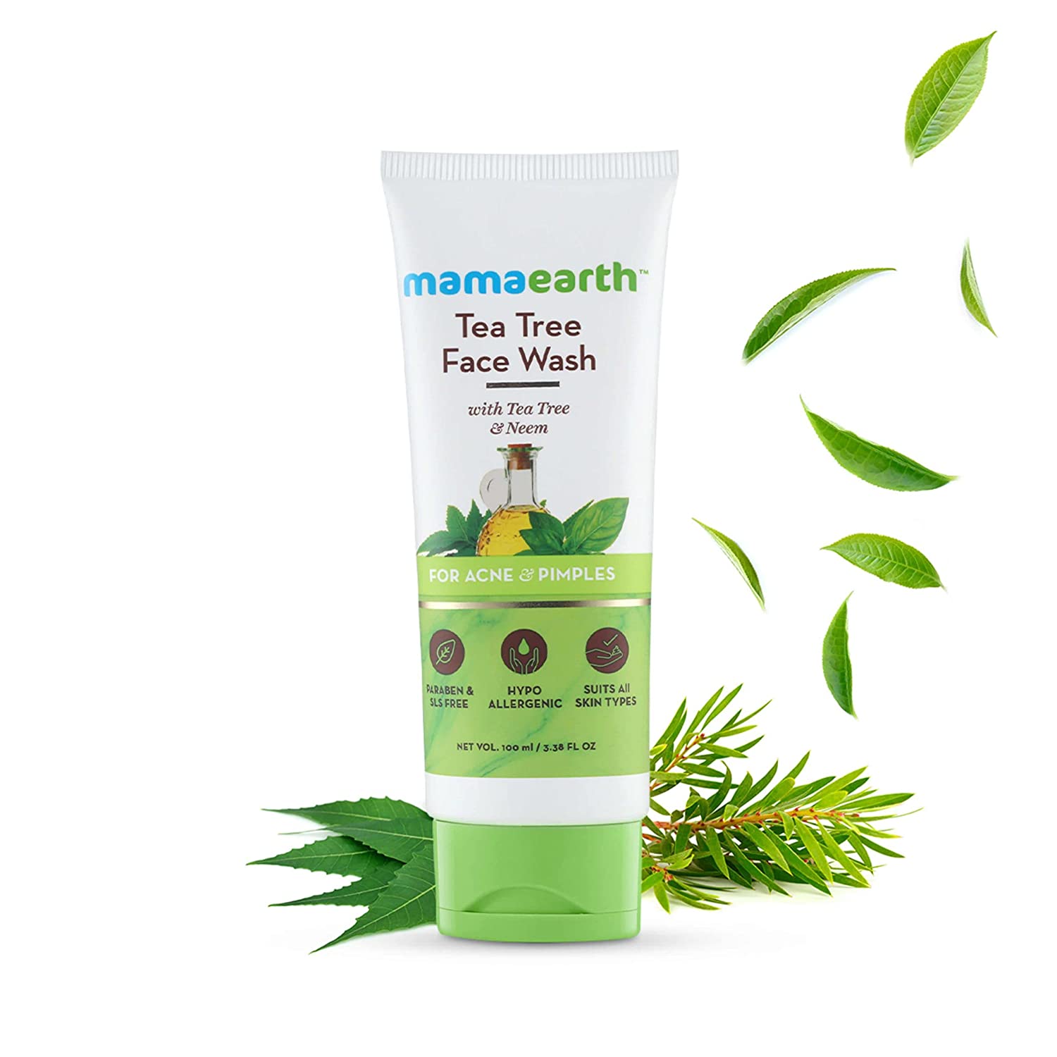 MamaEarth Tea Tree Face Wash - 100 ML