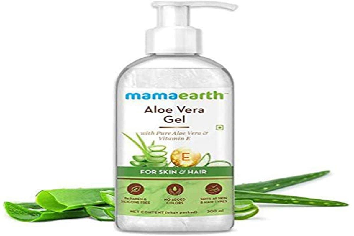 MamaEarth Aloe Vera Gel For SKin & Hair - 300 ML