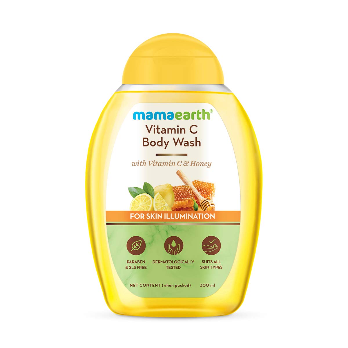 MamaEarth Vitamin C Body Wash - 300 ML