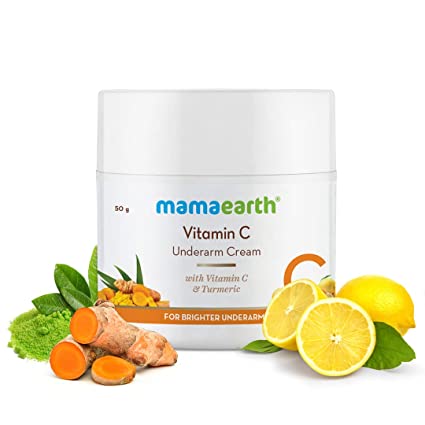 MamaEarth Vitamin C Underarm Cream For Brighter Underarms - 50 GM