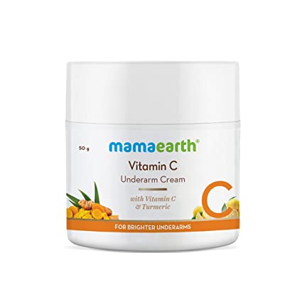 MamaEarth Vitamin C Underarm Mask For Brighter Underarms - 50 GM