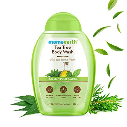 MamaEarth Tea Tree Body Wash With Tea Tree & Neem For Skin Purification - 300 ML