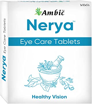 Ambic Nerya Eye Care Supplement Tablet - 50 Tabs