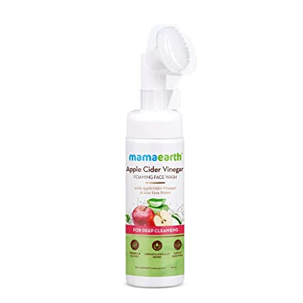 MamaEarth Apple Cider Vinegar Foaming Face Wash - 150 ML