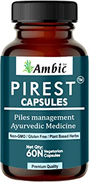 Ambic PIREST Piles Care Capsule - 60 Caps