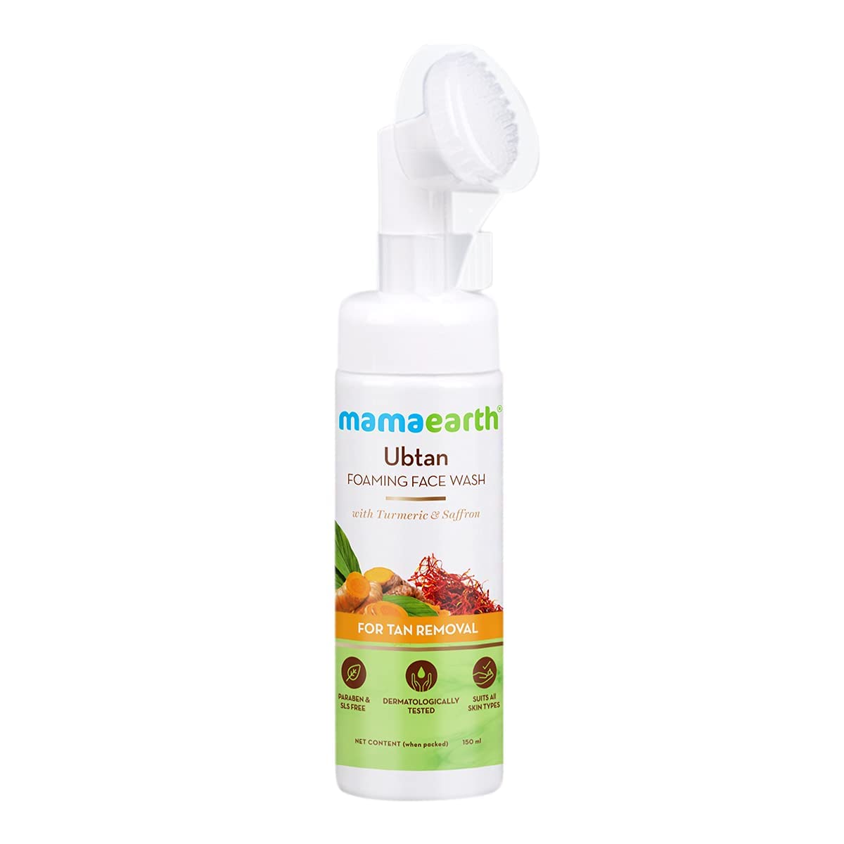 MamaEarth Ubtan Foaming Face Wash - 150 ML