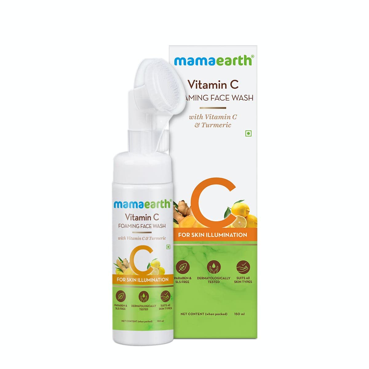 MamaEarth Vitamin C Foaming Face Wash - 150 ML