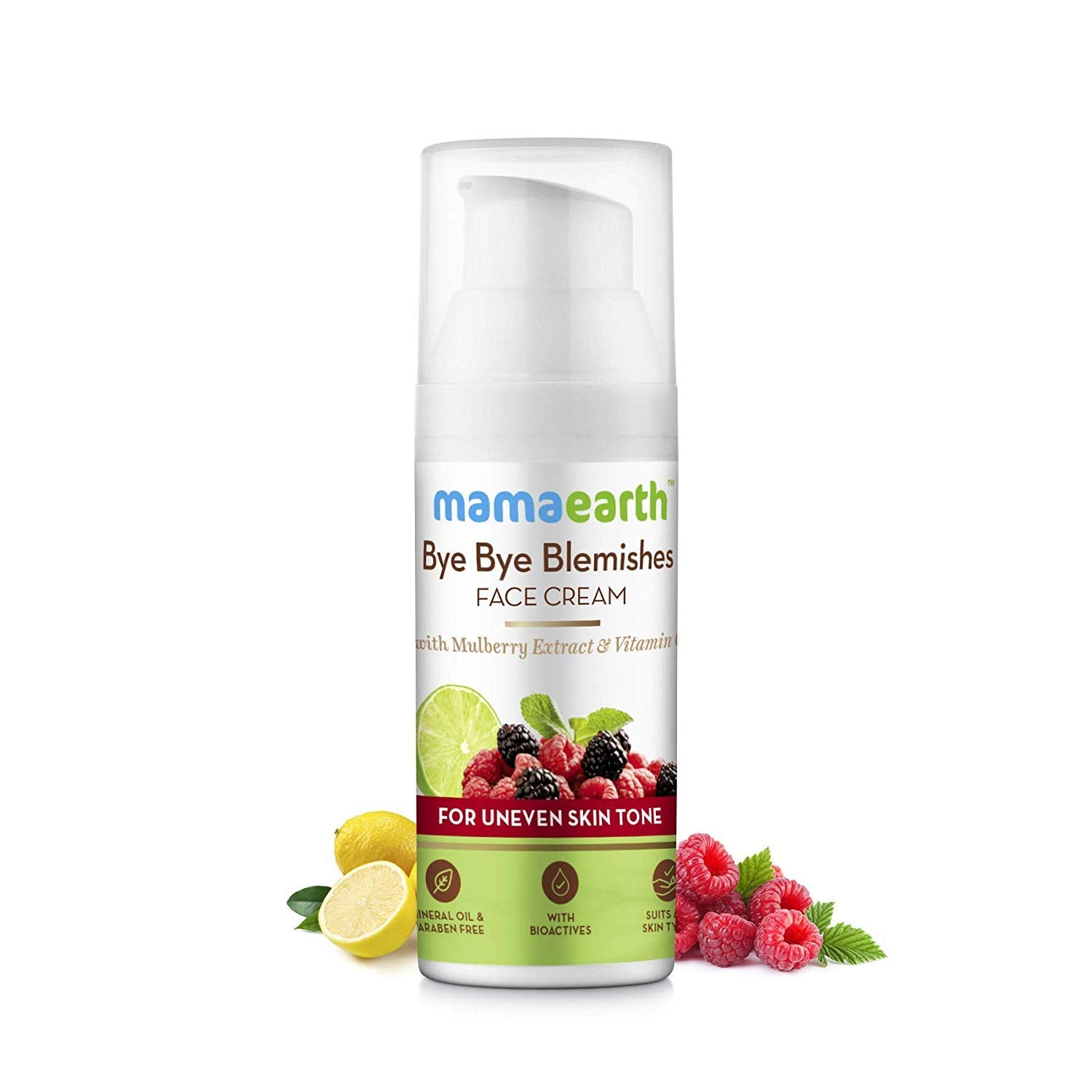 MamaEarth Bye Bye Blemishes Face Cream - 30 ML