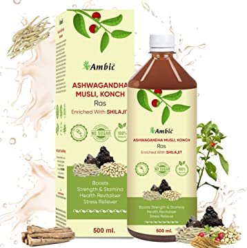 Ambic Ashwagandha Leaf Juice - 500 ML