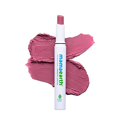 MamaEarth Moisture Matte Long Stay Lipstick Pink Tulip - 2 GM