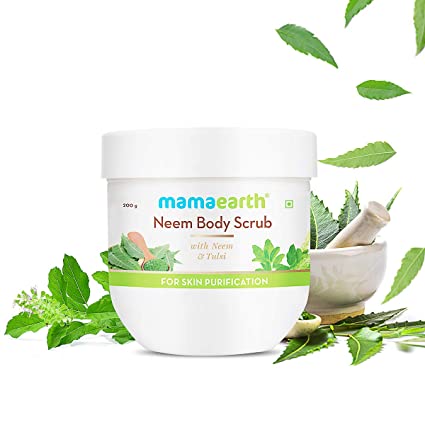 MamaEarth Neem Body Scrub For Skin Purification - 200 GM