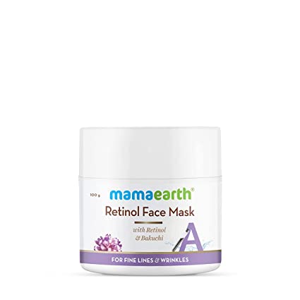 MamaEarth Retinol Face Mask For Fine Lines & Wrinkles - 100 GM