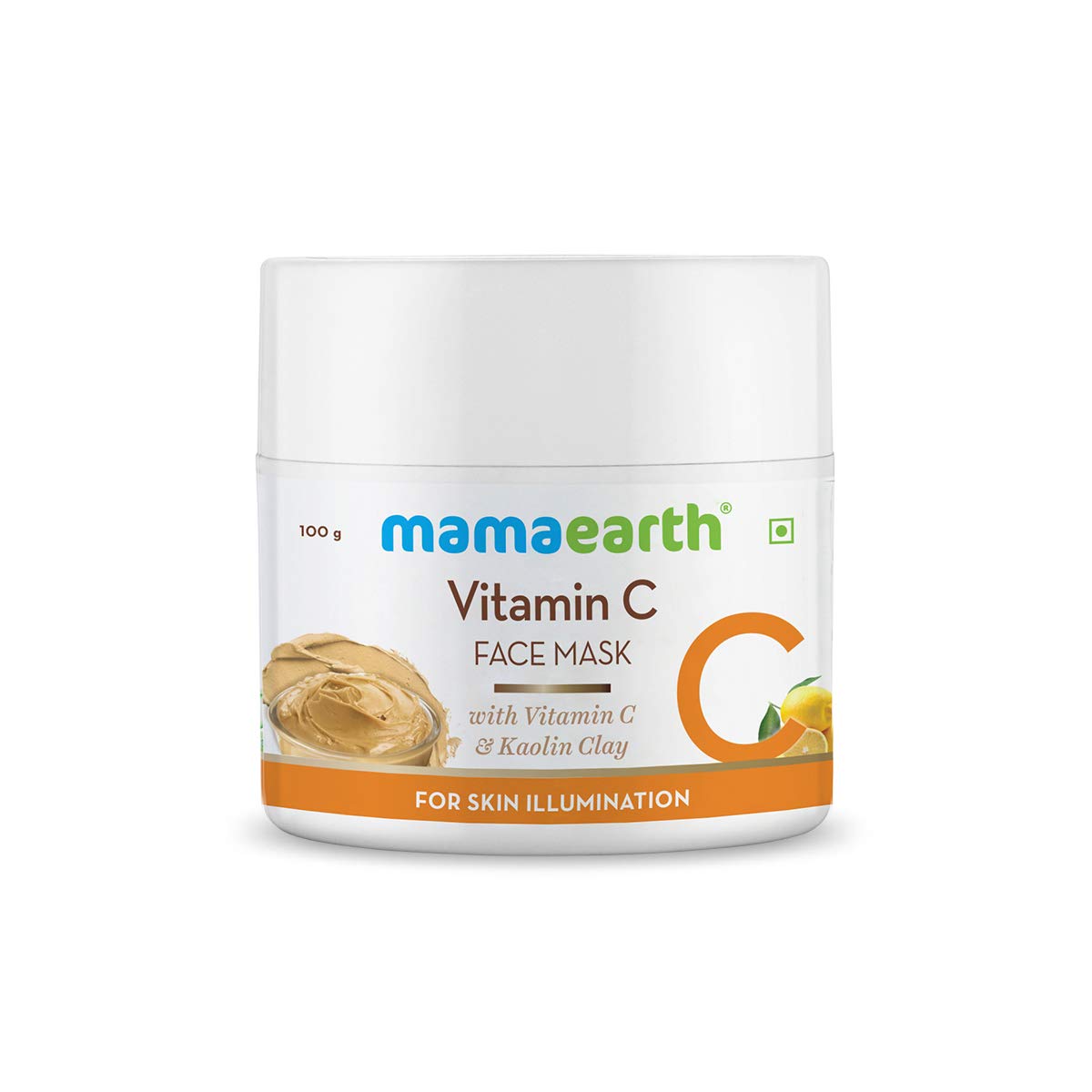 MamaEarth Vitamin C Face Mask - 100 GM