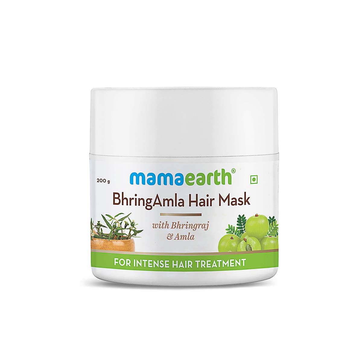 MamaEarth Bhringamla Hair Mask For Intense Hair Treatment - 200 GM