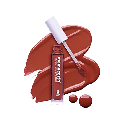 MamaEarth Naturally Matte Lip Serum Chocolate Truffle - 3 ML