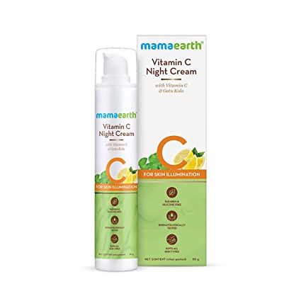 MamaEarth Vitamin C Night Cream For Skin Illumination - 50 GM