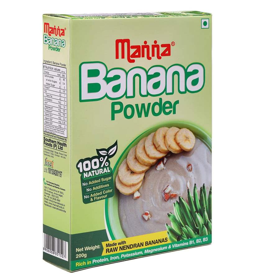 Manna Banana Powder Baby Food Kannankaya Powder - 200 GM