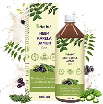 Ambic Neem Karela Jamun Juice - 1 Ltr