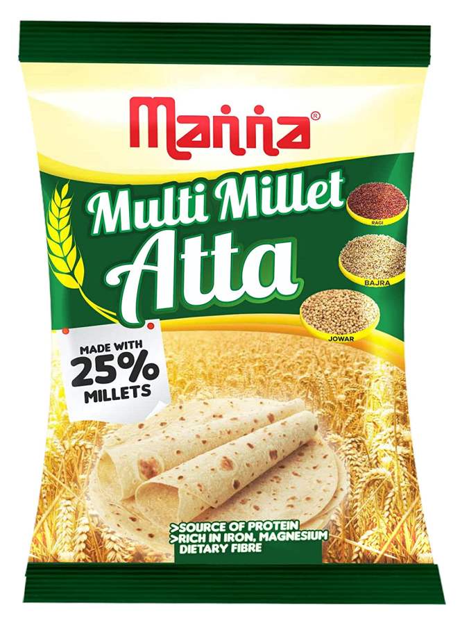 Manna Multigrain Multi Millet Atta - 5 KG