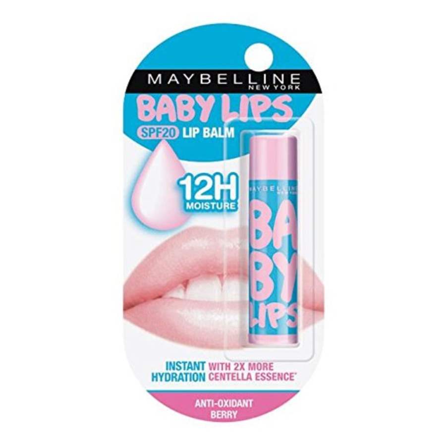 Maybelline New York Baby Lips Color Balm Anti Oxidant Berry - 4 GM