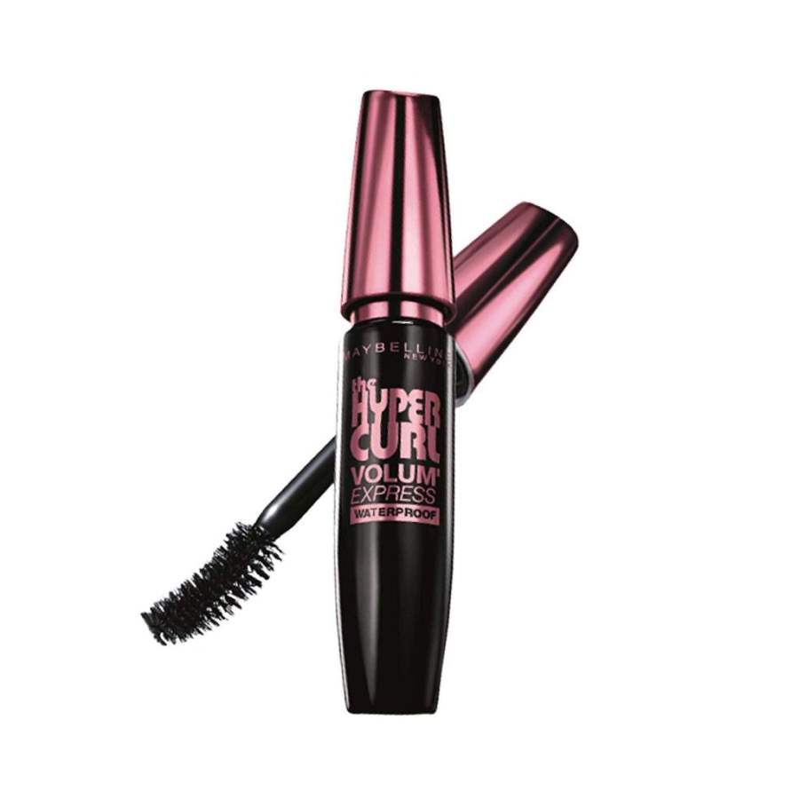 Maybelline New York Volum Express Hyper Curl Mascara Waterproof Very Black - 9.2 ML