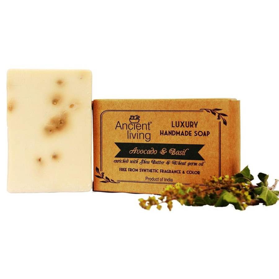 Ancient Living Avacado & Basil Luxury Soap - 100 GM