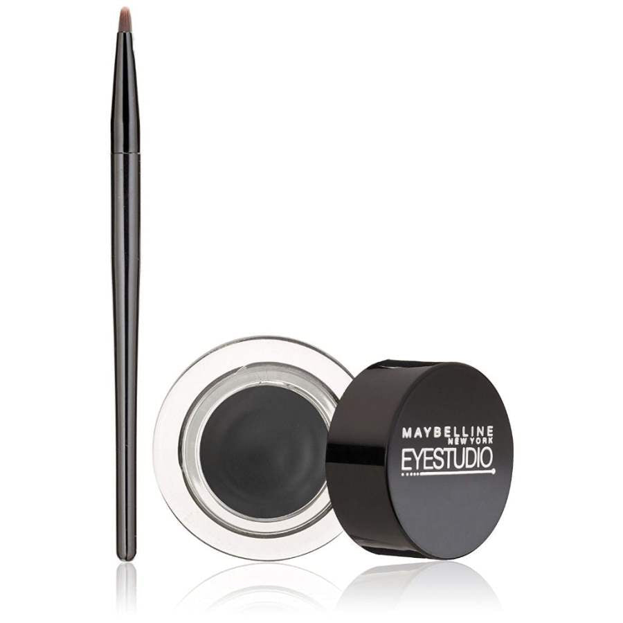 Maybelline New York Eye Studio Lasting Drama Gel Eyeliner Blackest Black 950 - 3 GM