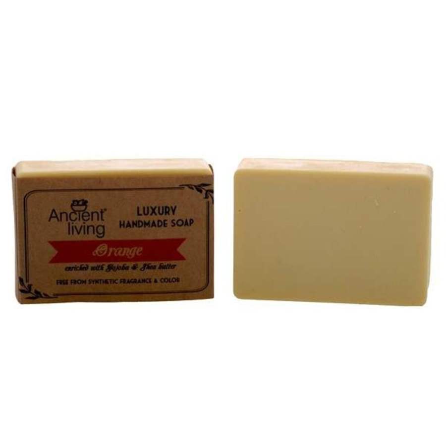 Ancient Living Orange Luxury Handmade Soap - 100 GM