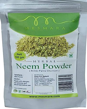 Mesmara Herbal Neem Powder - 100 GM