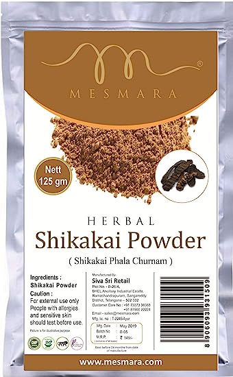 Mesmara Herbal Shikakai Powder - 125 GM