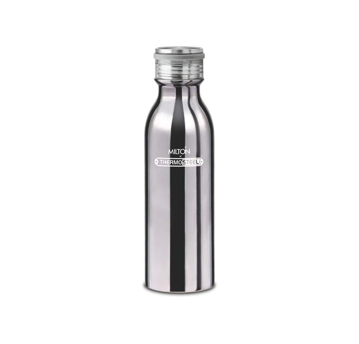 Milton Glitz 600 Vacuum Insulated Thermosteel Silver Bottle - 580 ML