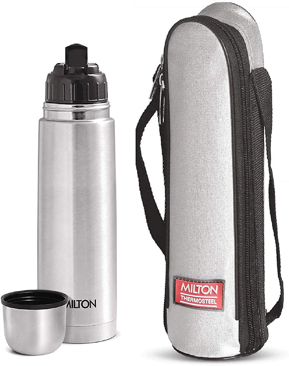 Milton Thermosteel Flip Lid Hot and Cold Flask - 500 ML