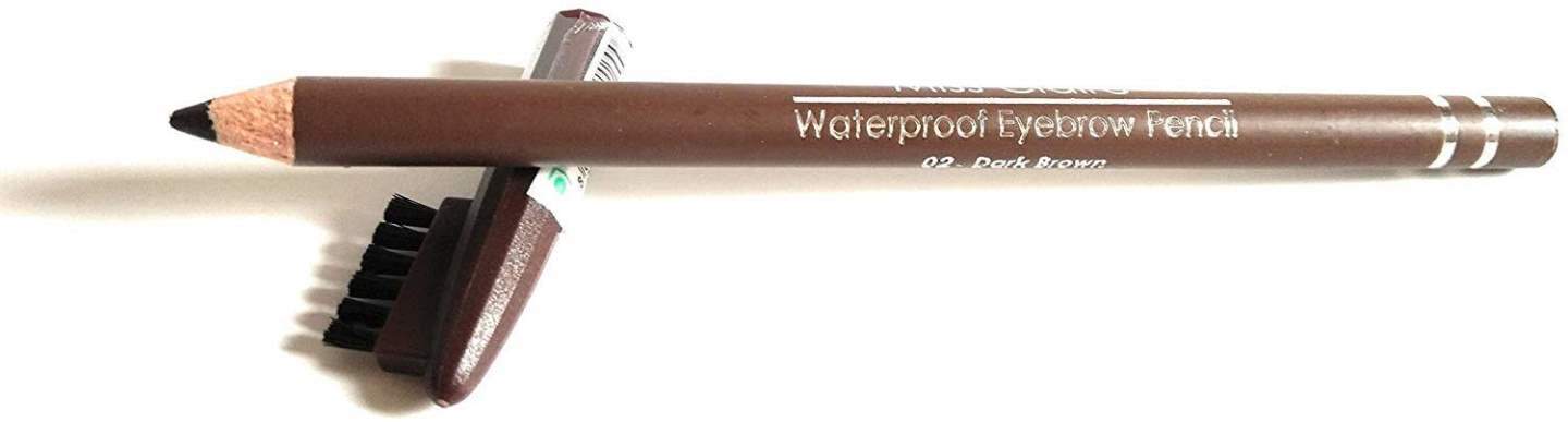 Miss Claire Waterproof Eyebrow Pencil 02 Dark Brown - 1.4 G