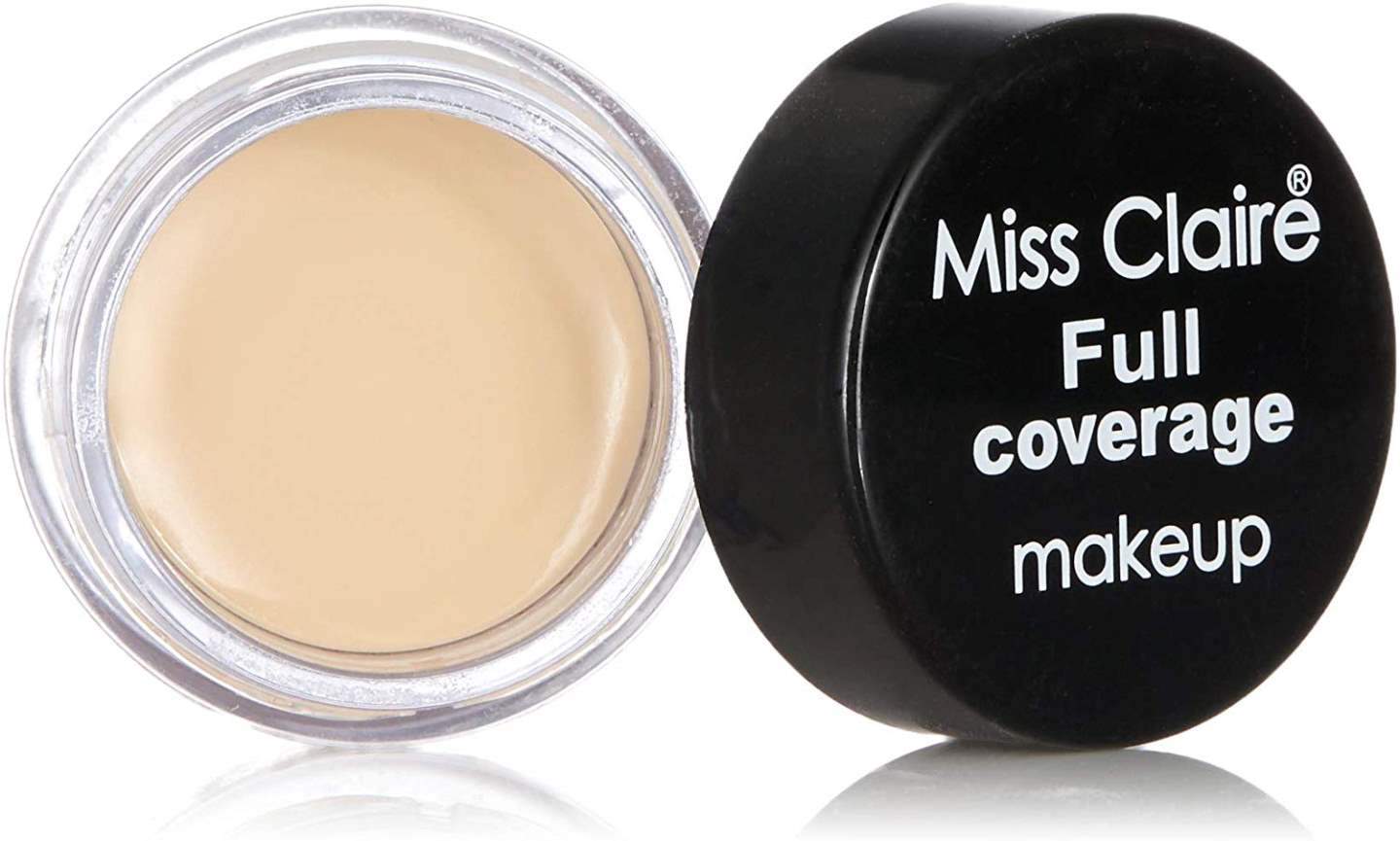 Miss Claire Full Coverage Makeup 20 Ivory Beige - 6 g