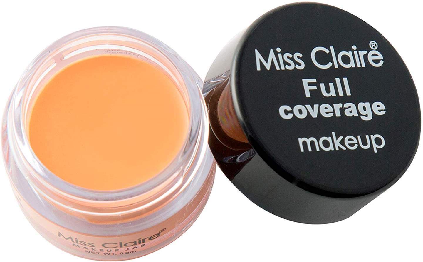 Miss Claire Full Coverage Makeup + Concealer #12 Orange - 6 g