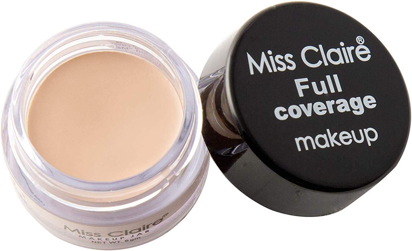 Miss Claire Full Coverage Makeup + Concealer #3 Beige - 6 g